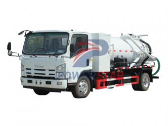 ISUZU septic tank cleaning truck