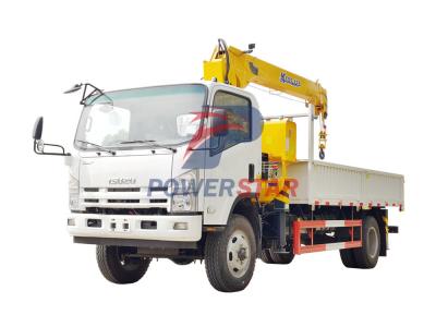 ISUZU 700P 4×4 boom crane truck for sale