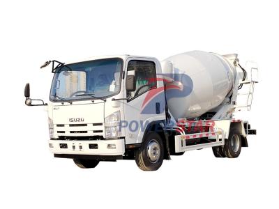 ISUZU 700P cement mixer truck for sale