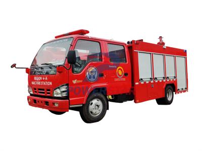 Isuzu 600P water tender fire truck -Powerstar Trucks
