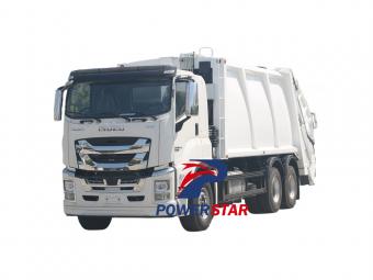 Isuzu GIGA truck mouted garbage compactor -Powerstar Trucks