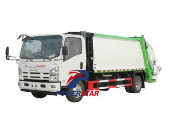 Isuzu split body rear loader truck -Powerstar Trucks