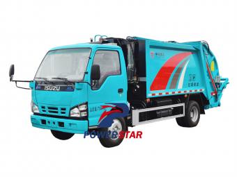 Isuzu NKR 600P garbage compression truck -Powerstar Trucks
