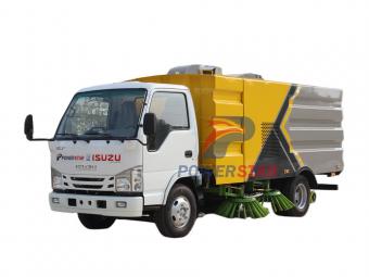 Isuzu 100P broom sweeper truck