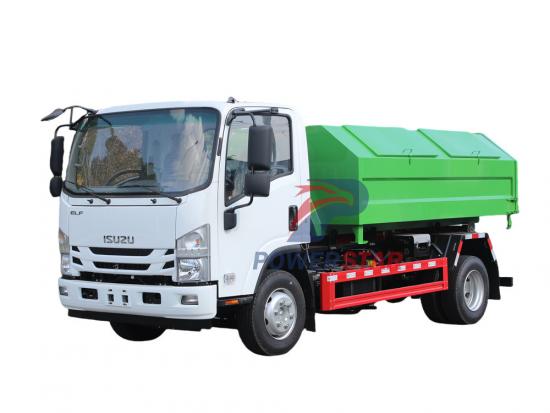 Isuzu ELF multilift hooklift truck