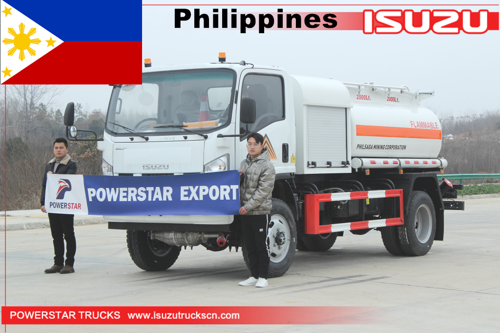 Филиппины - ISUZU 4X4 Полный привод Топливный бак с дозатором

