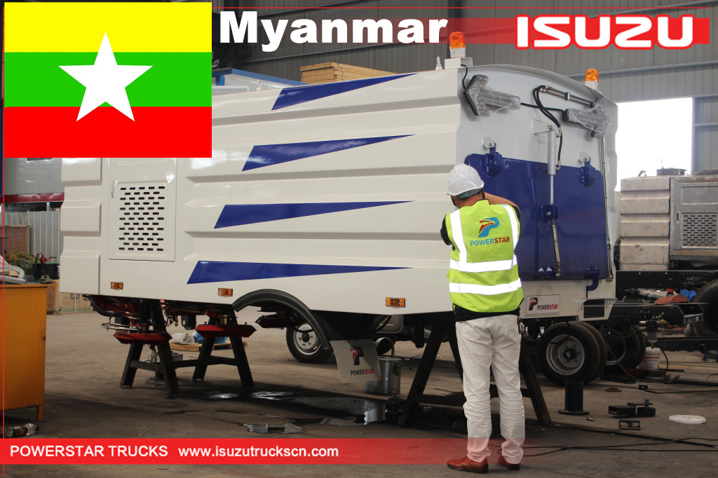 комплект подметально-уборочных машин для подметально-уборочных машин Мьянмы