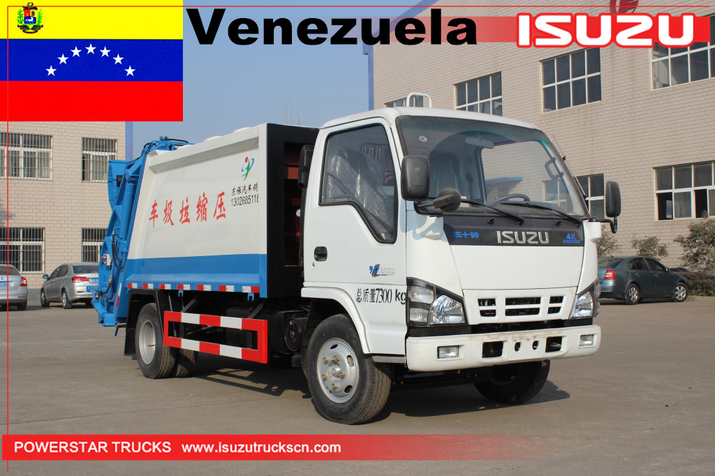 venezuela мусоровозы грузовик isuzu 6000l