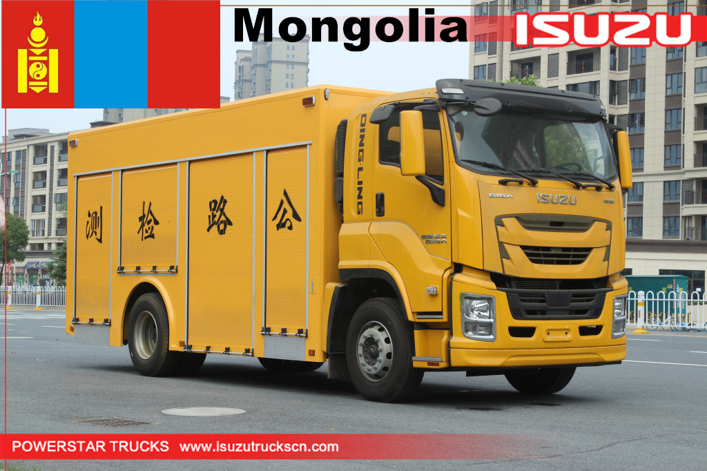 Монголия - 1 единица автомобиля ISUZU для дорожной инспекции в аэропорту
