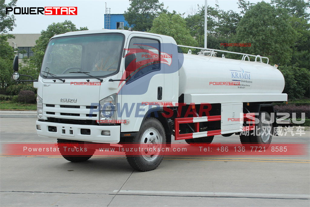 Экспорт грузовика с питьевой водой ISUZU 9000L Антигуа и Барбуда Руководство по эксплуатации
