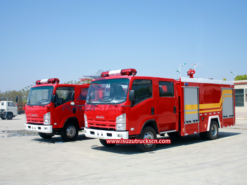 Структура, функции и использование пожарной машины ISUZU
    
