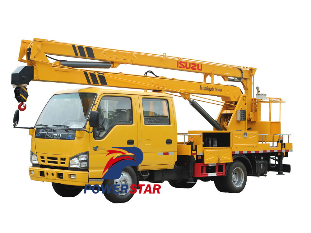 Руководство пользователя Isuzu 600P 16m Man Lifter Truck