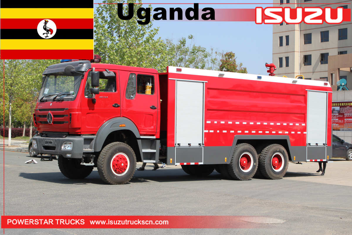 uganda - 1 единица пожарных машин с пеной для воды