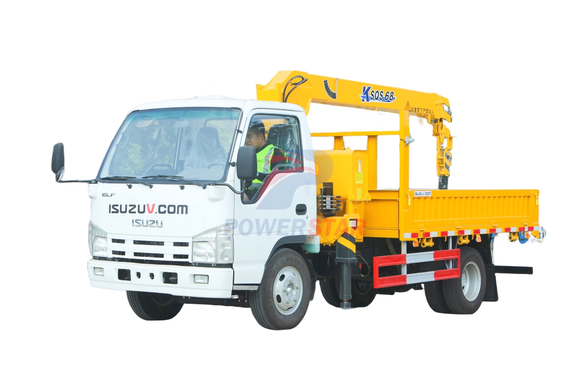 Как классифицировать грузовой кран Isuzu на базе грузового автомобиля?
    