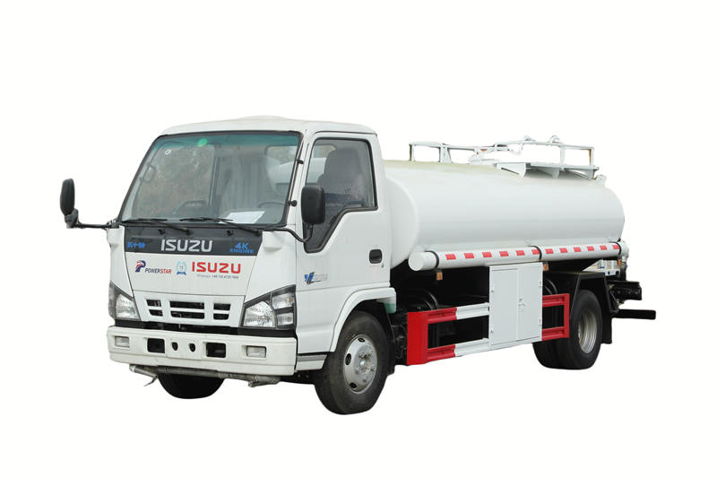 Тест для грузовика-цистерны для воды из пищевой нержавеющей стали ISUZU 5000L