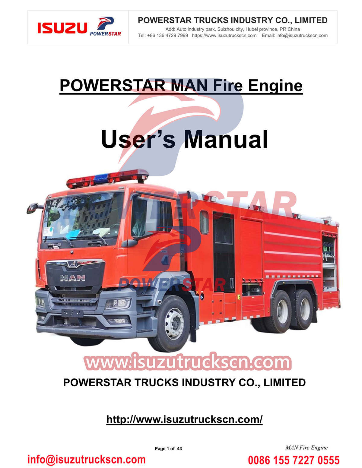 Пожарная машина MAN TGS 3351 Ручная экспорт в Дубай
        