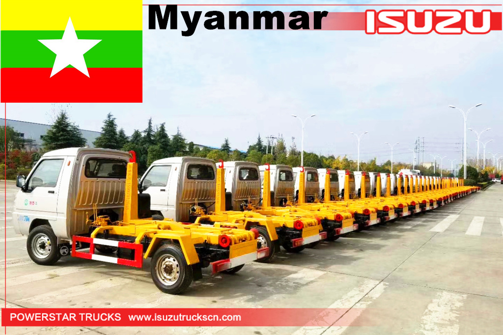 myanmar - 22 единицы грузового автофургона