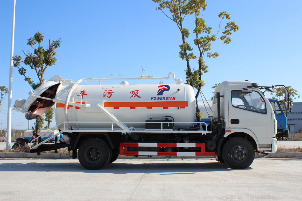 Лучшие сточные воды всасывания грузовик Isuzu септик танкер из Powerstar грузовиков