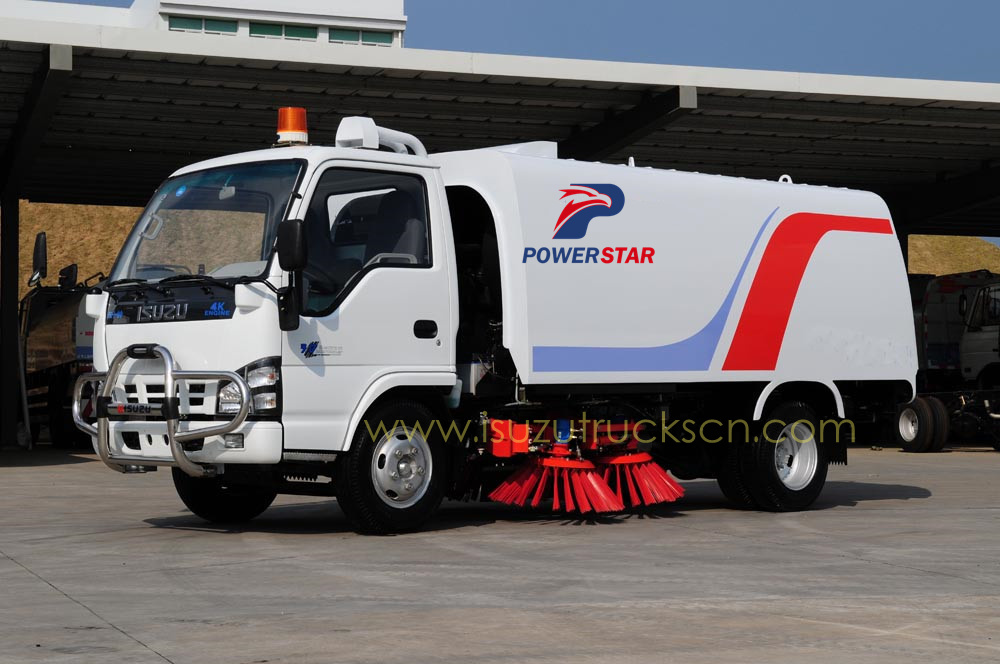 Рынок Африки Isuzu бренда дворника cleaner и очистки грузовик