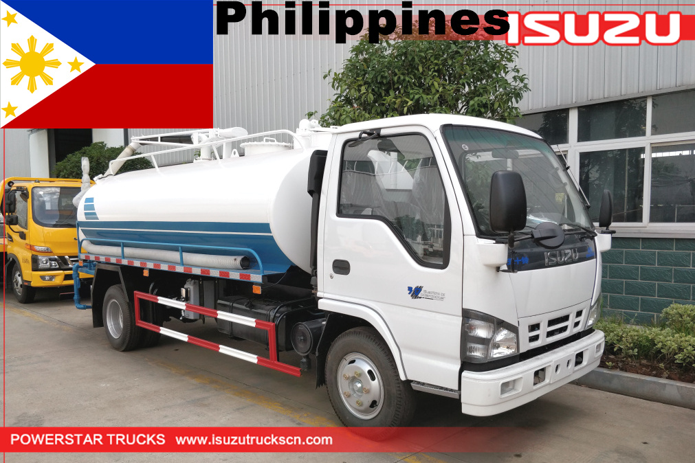 Филиппины - 1 единица всасывания грузовика isuzu