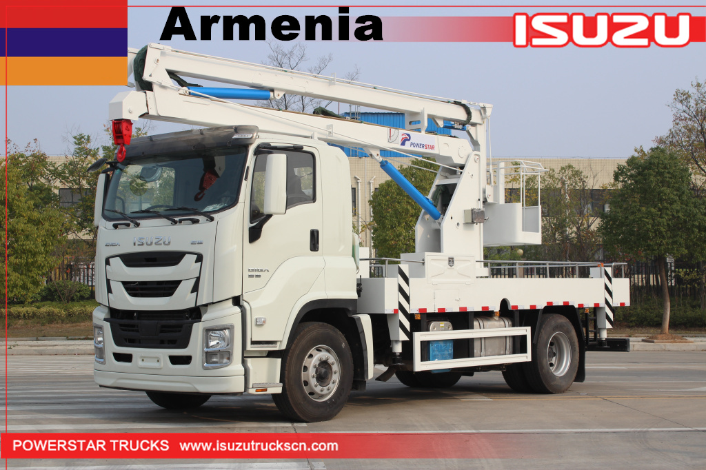 армения - 1 шт. грузовой автомобиль isuzu giga 20м