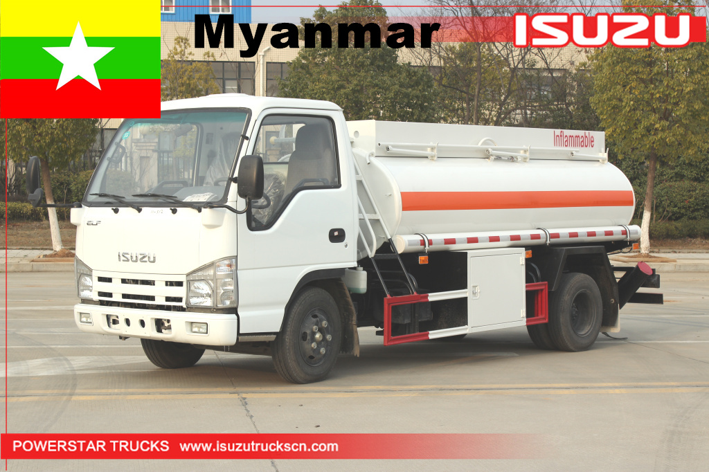Мьянма - 1 единица топливозаправщика isuzu