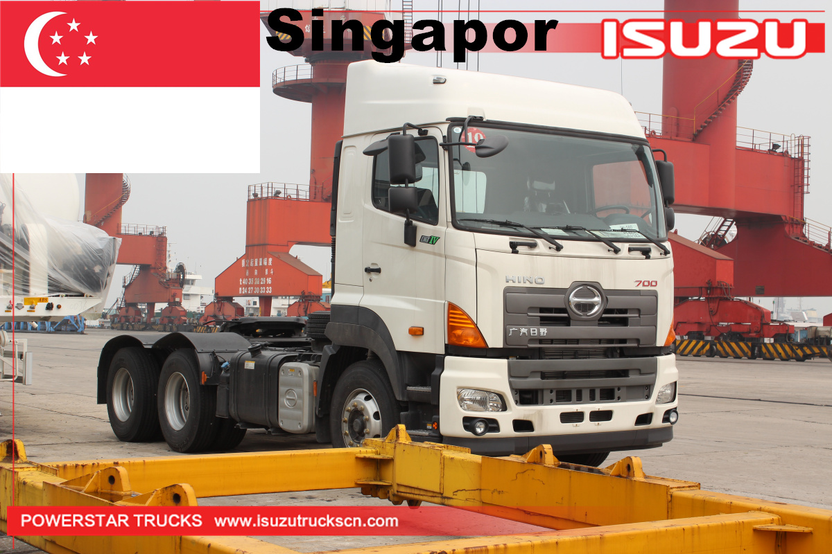 Сингапур - 100 единиц gac hino первичный двигатель и цементный трейлер