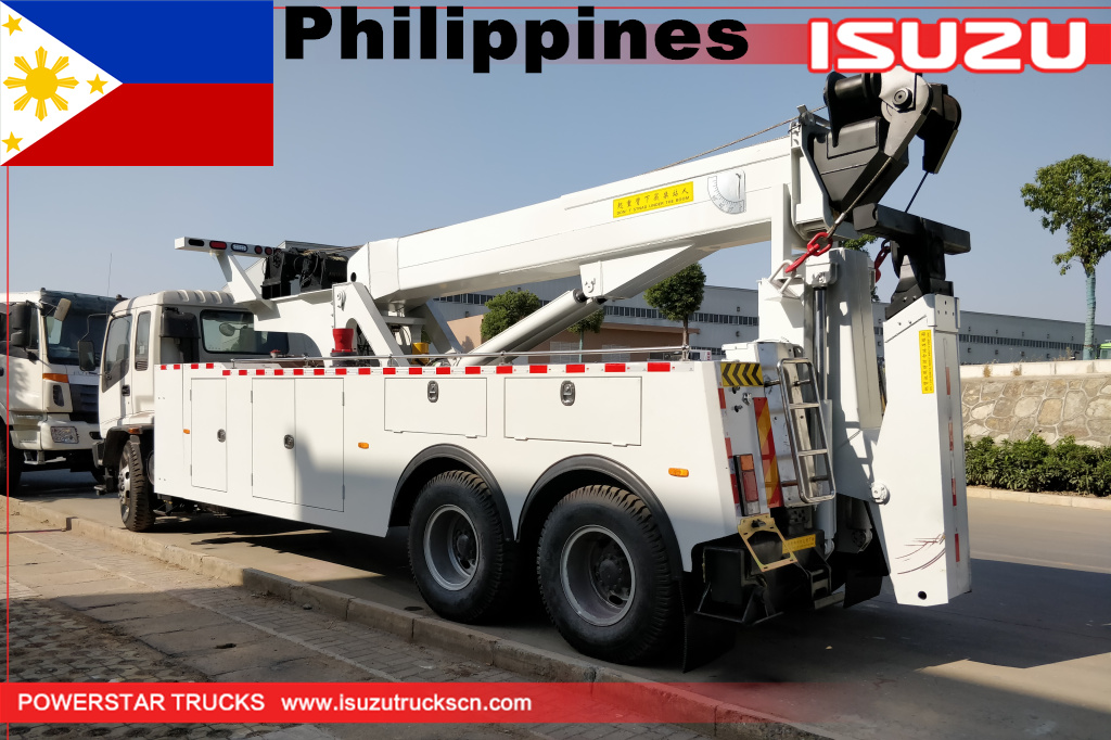Филиппины - 1 единица тяжелого грузового буксировочного грузовика isuzu fvz