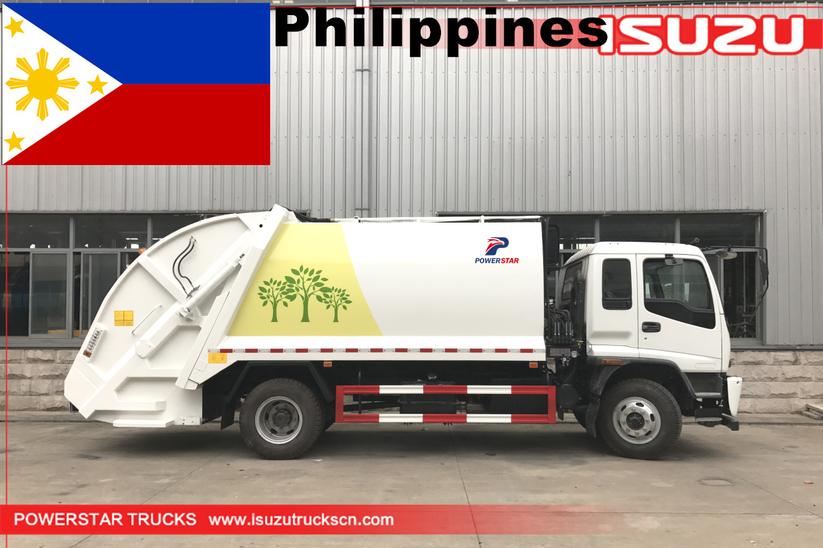 philippines - 1 единица 14cbm isuzu мусоровозы