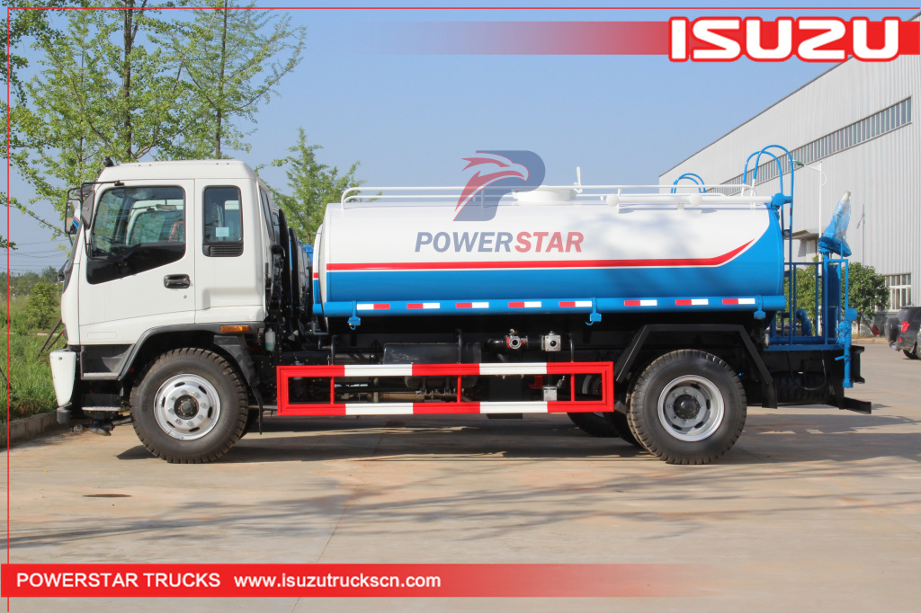 Филиппины 12 000 л водный грузовой автомобиль isuzu грузовик установленный резервуар для воды