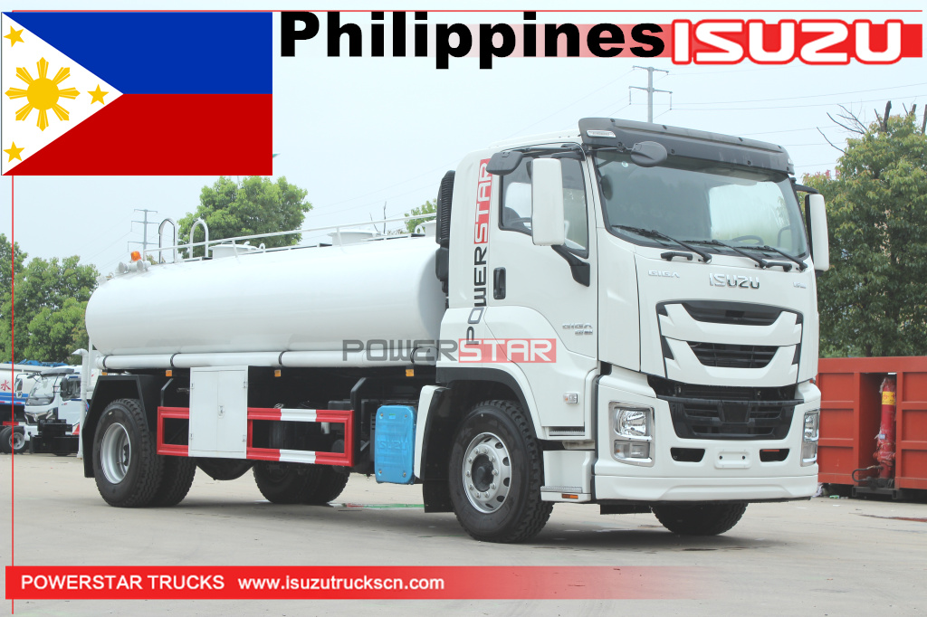 Филиппины -1 шт. ISUZU GIGA VC61 грузовик для доставки питьевой воды
