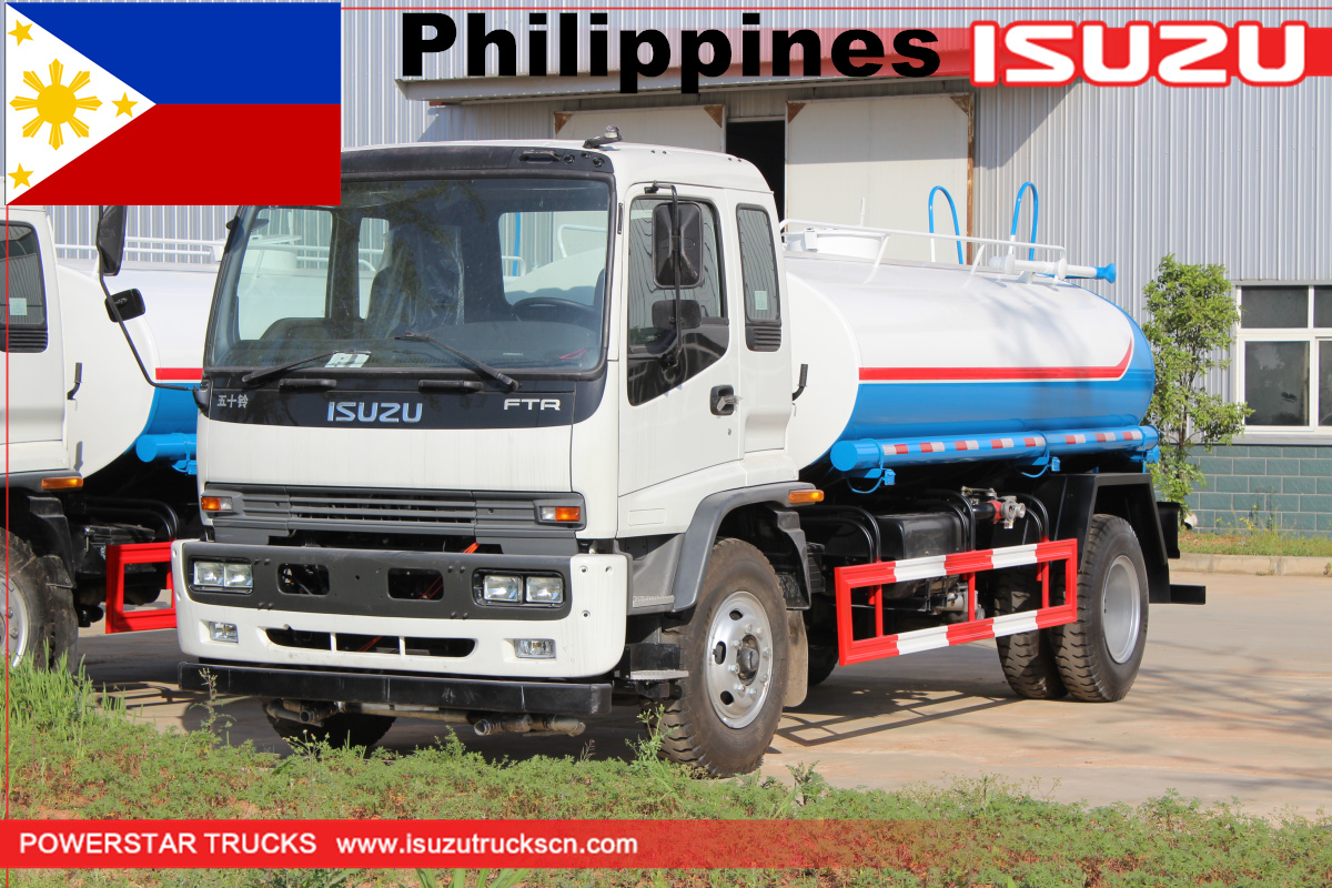 Филиппины - 2 единицы грузовых автоцистерн isuzu ftr