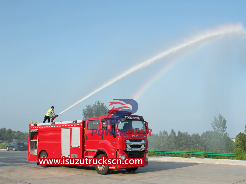 Важность ВОМ Sanwich для пожарной машины Isuzu
        