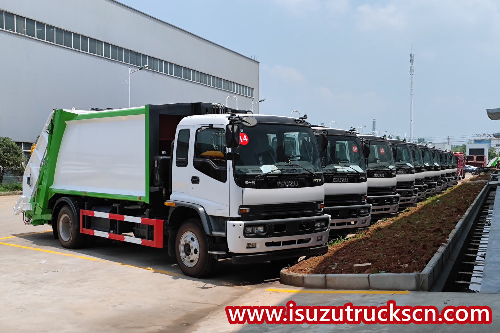 10 единиц мусоровозов Isuzu экспортированы в Латинскую Америку
    