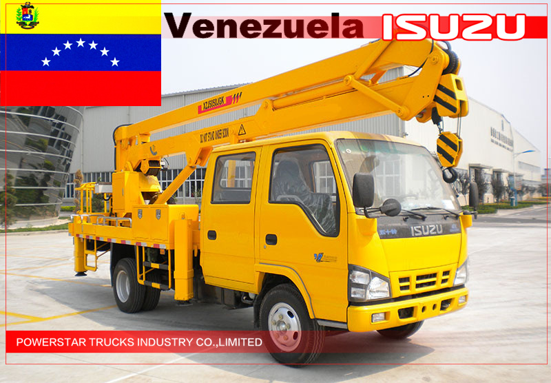 воздушный грузовик isuzu 16 м для Венесуэлы